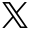 X logo (twitter replacement)