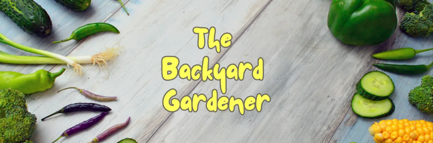 The Backyard Gardener - Header