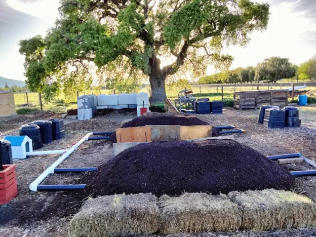 Aerated Static Pile at Martial Cottle Park